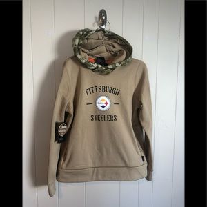 NWT Nike STEELERS hoodie size MEDIUM